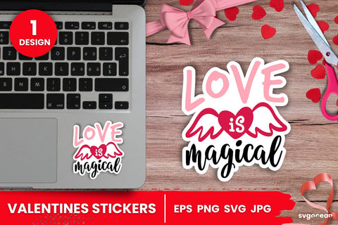 Valentine's Day Quotes Stickers SVG SvgOcean 