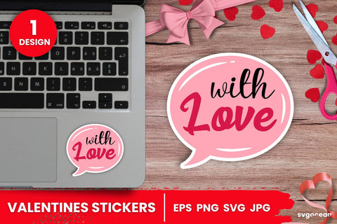 Valentine's Day Quotes Stickers SVG SvgOcean 
