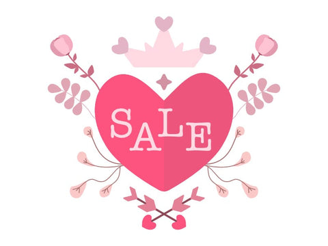 Valentine’s Day Sale Editable Vector Scene Creator SVG Arts By Naty 