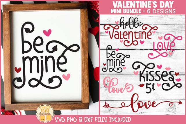Valentine's Day Sign SVG Bundle | Love Designs for Signs SVG Cheese Toast Digitals 