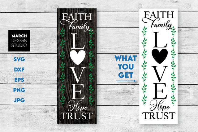 Valentines Day Sign SVG, Valentines Welcome Sign SVG, Front Door Valentines Day Sign SVG SVG March Design Studio 