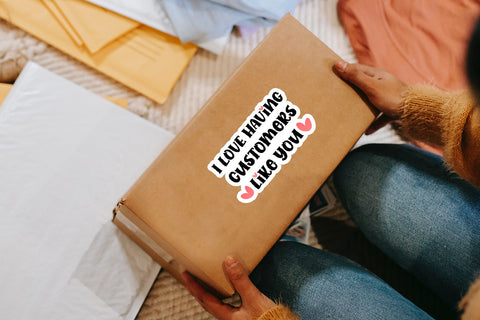 Valentine's Day Small Business Stickers- Valentines Day PNG SVG Happy Printables Club 