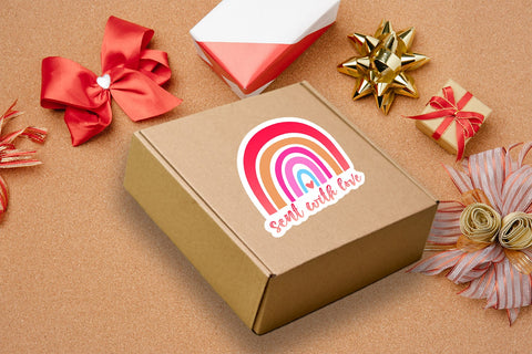 Valentine's Day Small Business Stickers- Valentines Day PNG SVG Happy Printables Club 