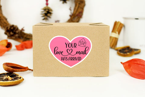 Valentine's Day Small Business Stickers- Valentines Day PNG SVG Happy Printables Club 