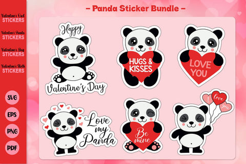 Valentine's Day Sticker Mega Bundle, Stickers Bundle, Valentines Stickers SVG SvgMonkeys 