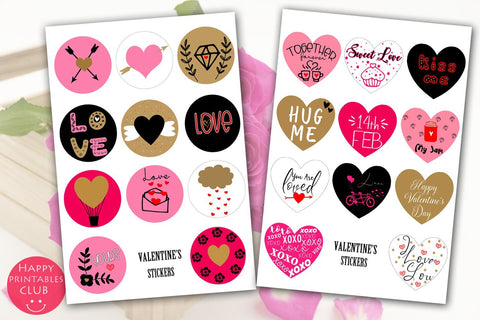 Valentine's Day Sticker for Sale by morethanshirts