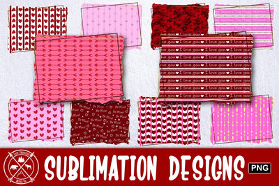 Valentines Day Sublimation Backgrounds|sublimation PNG Sublimation Last Frontier Design Co. 