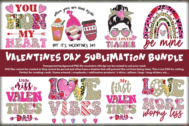 Valentines Day Sublimation Bundle Sublimation Jagonath Roy 
