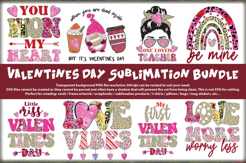 Valentines Day Sublimation Bundle Sublimation Jagonath Roy 