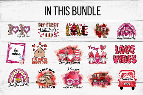 Valentines Day Sublimation Bundle Sublimation SvgOcean 
