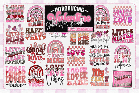 Valentine's day Sublimation Bundle Vol-2 Sublimation Creativeart88 