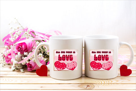 Valentines Day Sublimation. Love Sublimation. Valentine PNG Sublimation Olga Terlyanskaya 