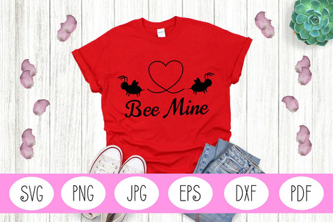 Valentines Day SVG | Bee SVG | Valentine SVG | Valentine SVG Angel Lynne Designs 