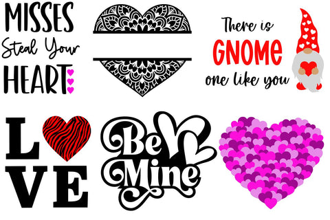 Valentine's Day SVG Bundle | 26 Designs SVG B Renee Design 