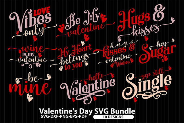 Valentine's Day SVG Bundle 4 SVG shah alam 