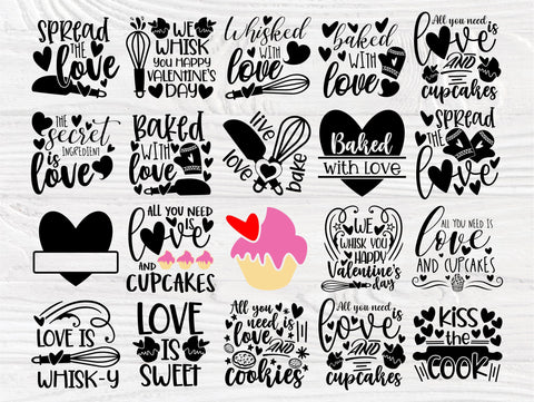 Valentines Day SVG Bundle, Kids Valentines Svg, Cricut Files, Sublimation Designs, Valentine Quotes, Svg Cut Files, Heart Svg, Love Svg SVG TonisArtStudio 