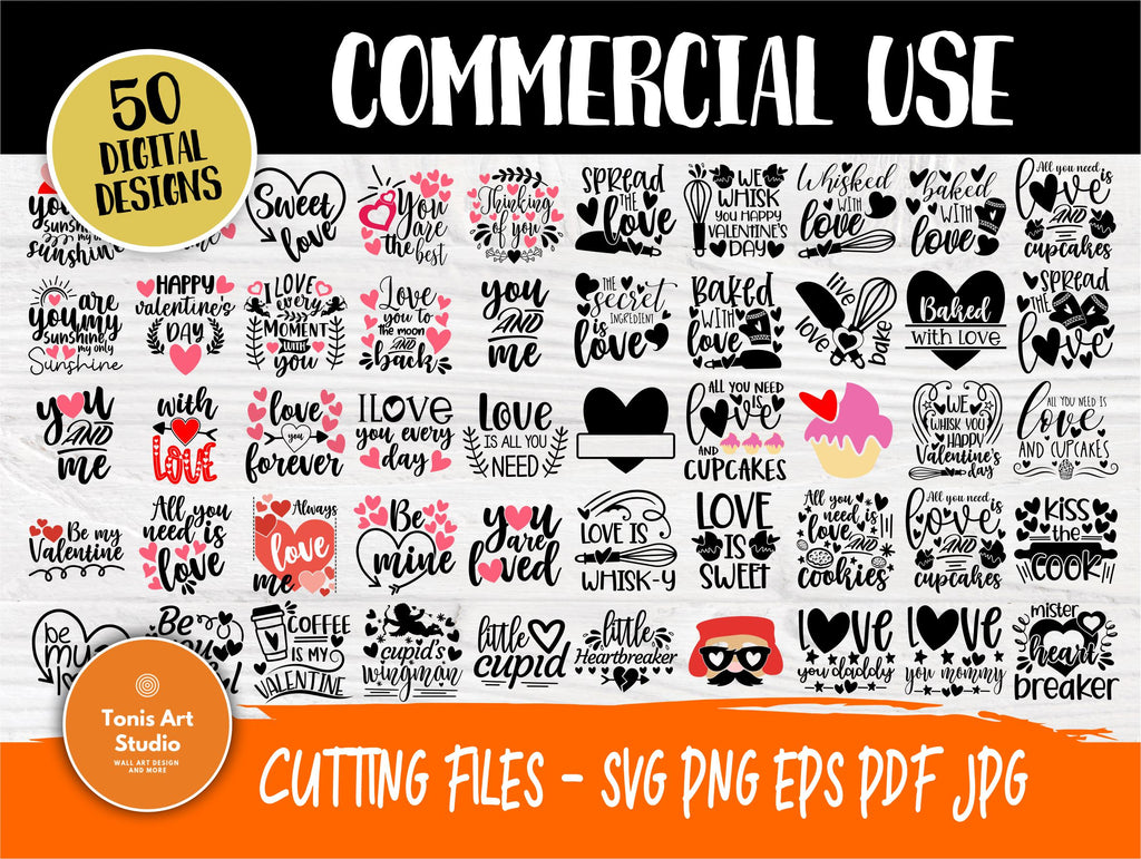 Valentines Day SVG Bundle, Kids Valentines Svg, Cricut Files ...