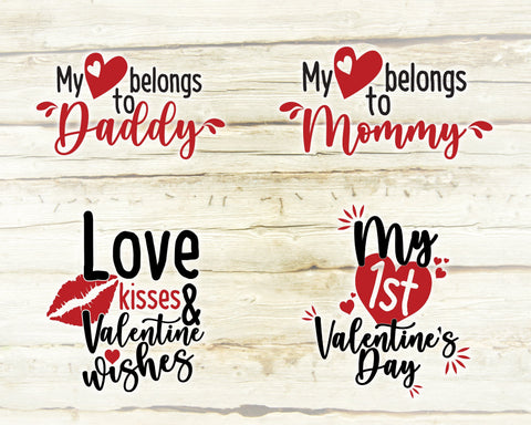 Valentine's Day Svg Bundle. My First Valentine's Day Svg. First Valentine Svg. Love Svg. Heart Svg. Baby Valentine Svg. Baby Shirt Svg. SVG Mint And Beer Creations 