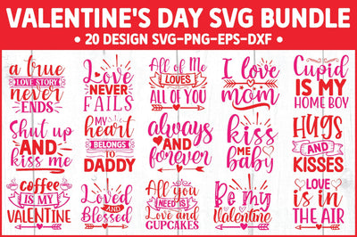 Valentine's Day SVG Bundle SVG Ariyan 