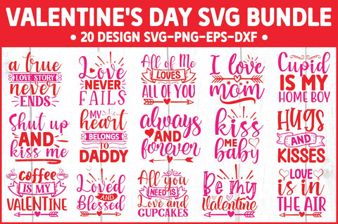 Valentine's Day SVG Bundle SVG Ariyan 
