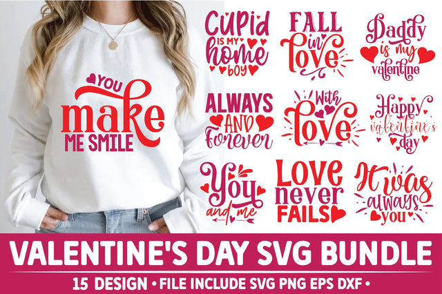 Valentine's Day SVG Bundle SVG Ariyan 
