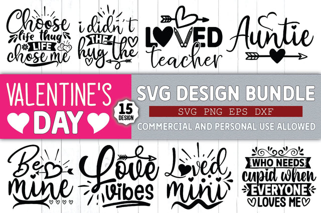 Valentine's Day SVG Bundle SVG Ariyan 