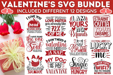 Valentine's Day SVG Bundle SVG Designangry 
