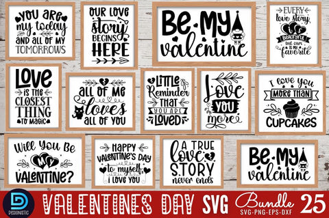 Valentines Day SVG Bundle SVG DESIGNISTIC 