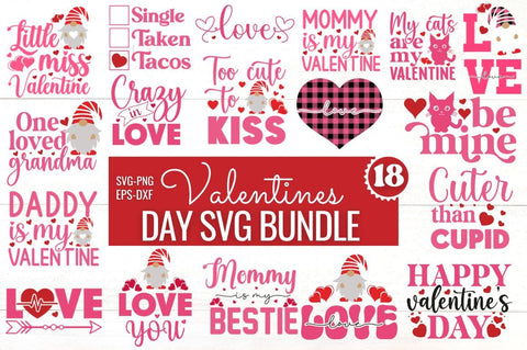 Valentines Day SVG Bundle SVG DESIGNISTIC 
