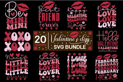 Valentine's day svg bundle SVG designmaster24 