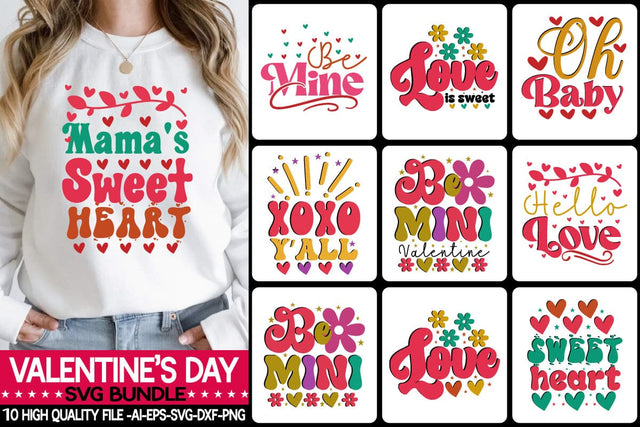 VALENTINE’S DAY SVG BUNDLE SVG designmaster24 