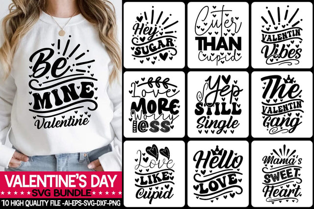 Valentine's Day svg bundle SVG designmaster24 