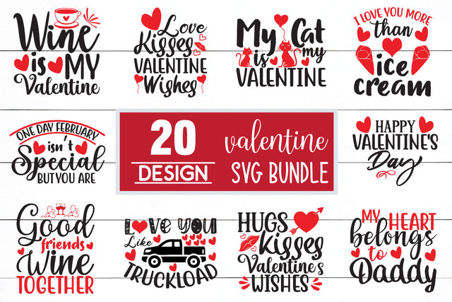 Valentine's Day SVG Bundle SVG md faruk hossain 