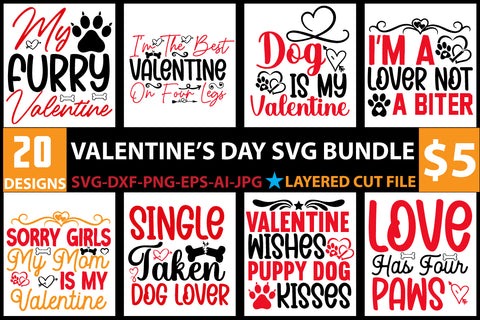 valentine's day svg bundle SVG Newmockups 