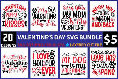 valentine's day svg bundle SVG Newmockups 
