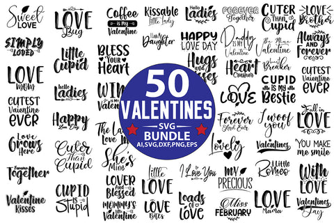 Valentines Day SVG Bundle SVG nirmal108roy 