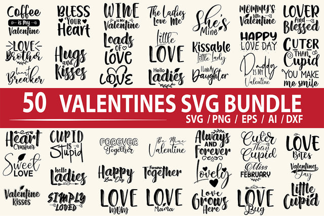 Valentines Day SVG Bundle SVG nirmal108roy 