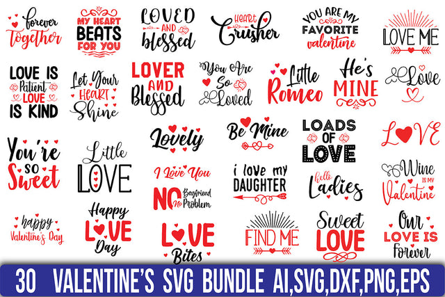 Valentines Day SVG Bundle SVG nirmal108roy 