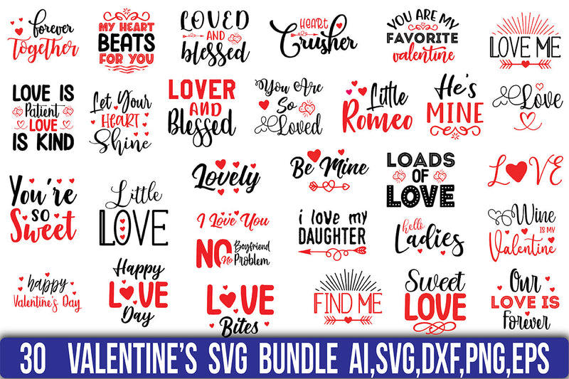 Valentines Day SVG Bundle SVG nirmal108roy 