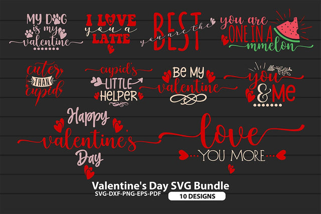 Valentine's Day SVG Bundle SVG shah alam 
