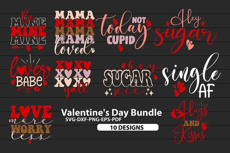 Valentine's Day SVG Bundle SVG shah alam 