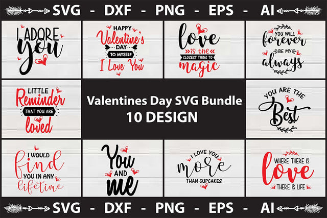 Valentines Day SVG Bundle SVG shah alam 