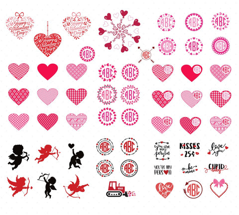 Valentines Day SVG Bundle SVG SVG Cut Studio 