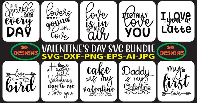 Valentine's Day SVG Bundle SVG Syaman 
