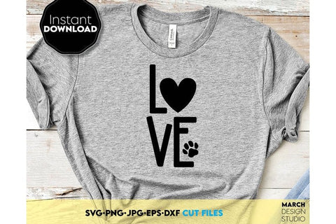 Valentines Day SVG Bundle, Valentines Day Hearts SVG, Happy Valentines Day SVG SVG March Design Studio 