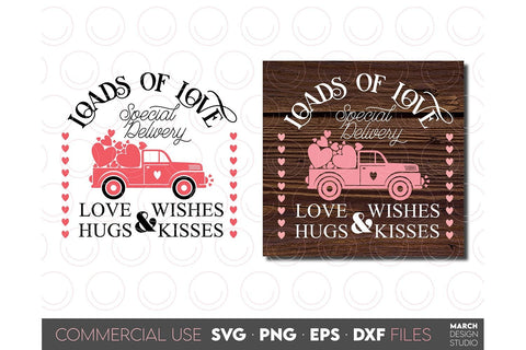 Valentines Day SVG Bundle, Valentines Day Hearts SVG, Happy Valentines Day SVG SVG March Design Studio 