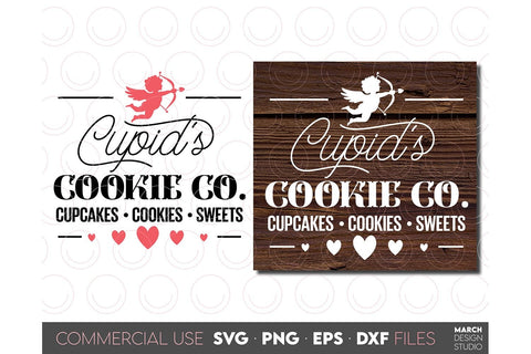 Valentines Day SVG Bundle, Valentines Day Hearts SVG, Happy Valentines Day SVG SVG March Design Studio 