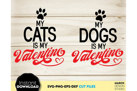 Valentines Day SVG Bundle, Valentines Day Hearts SVG, Happy Valentines Day SVG SVG March Design Studio 