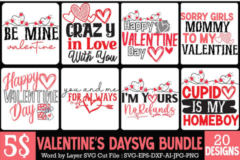 Valentine's Day SVG Bundle , Valentines SVG Bundle,Love SVG Bundle, Heart Clipart BUndle , Love SVG Bundle Quotes SVG BlackCatsMedia 