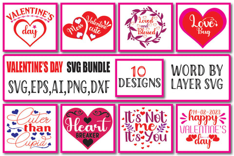 Valentines Day SVG Bundle Voi. 2 SVG Craftlabsvg24 